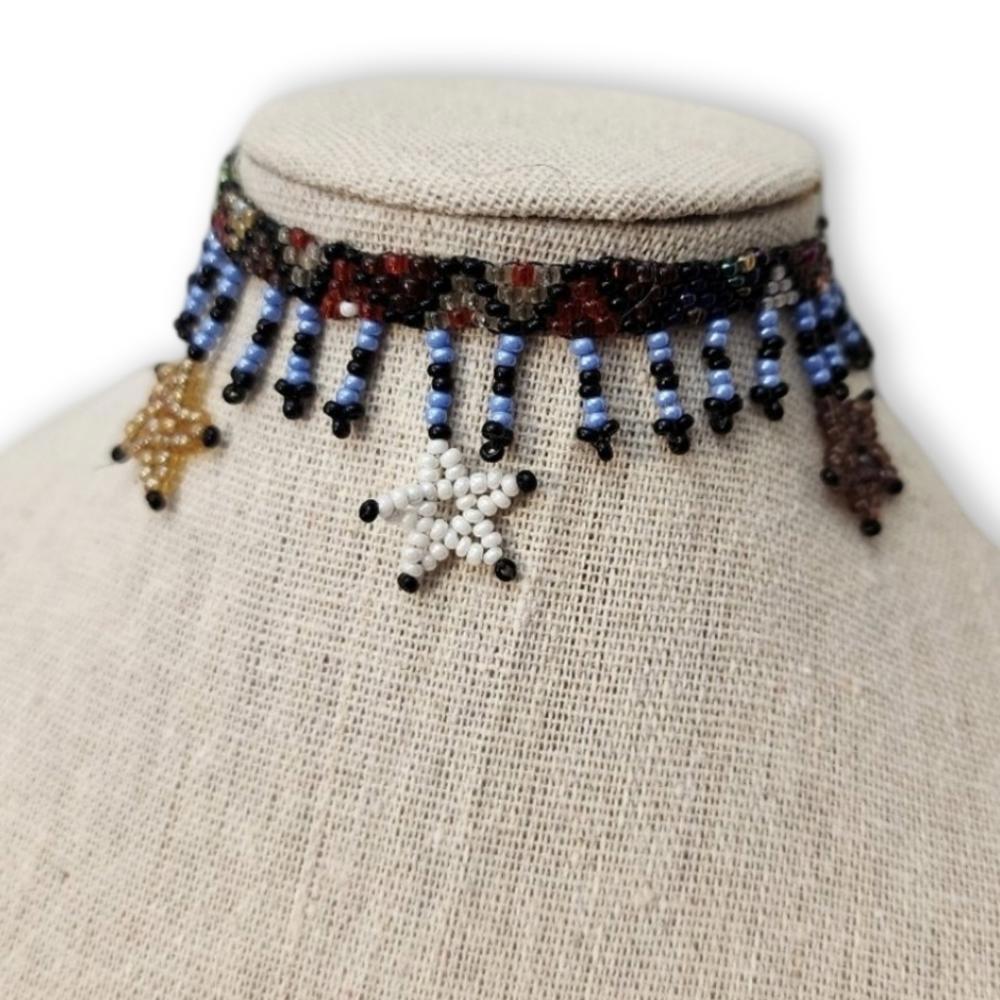 Handcrafted Beaded Dangle Bracelet - image 1